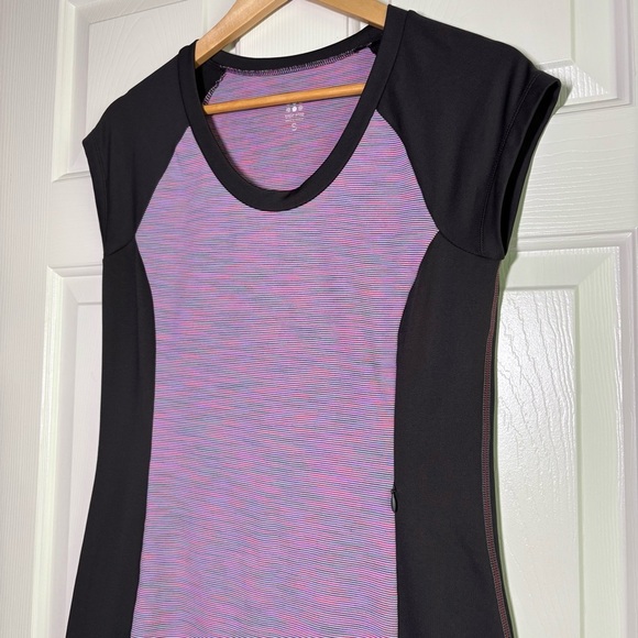 Title Nine Dress Small Purple Black Colorblock Outdoor Activewear Gidget Tennis - Picture 5 of 7